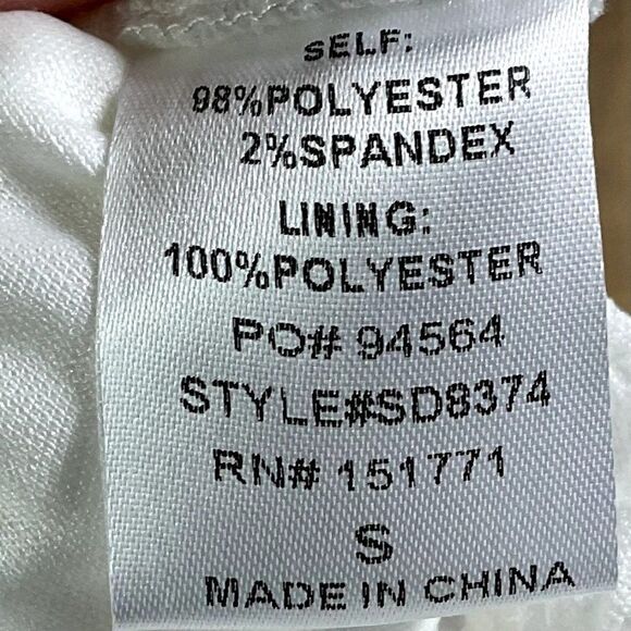 Bittersweet Hold On To Me Mini Dress, Women's Small, NWT, White - Picture 14 of 15